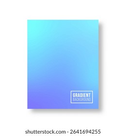 Modern background design with trendy and vibrant color. Soft color background design. Modern vector template for brochure. Template gradient