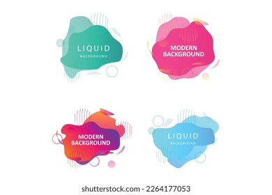 Modern Background Design, Vector Background Gradient, Brochure Template, Sticker, Banner