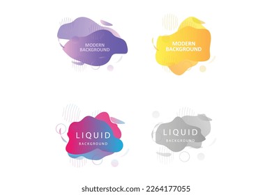 Modern Background Design, Vector Background Gradient, Brochure Template, Sticker, Banner