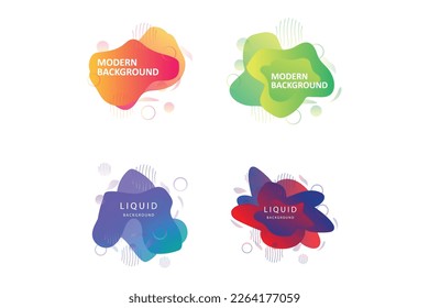 Modern Background Design, Vector Background Gradient, Brochure Template, Sticker, Banner