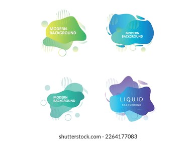 Modern Background Design, Vector Background Gradient, Brochure Template, Sticker, Banner