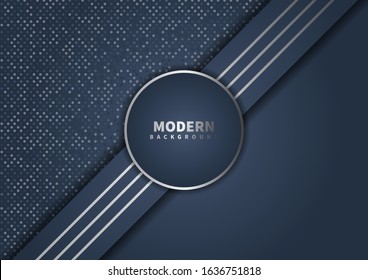 Modern background with diagonal line silver. Luxury style for template.Vector illustration