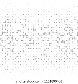 Modern background of dots on white