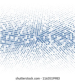 Modern background of dots on white