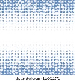 Modern background of dots on white
