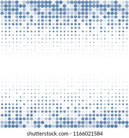 Modern background of dots on white