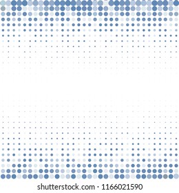 Modern background of dots on white