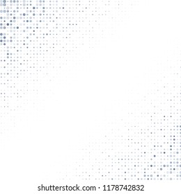 Modern background of dots on white