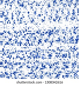 Modern background of dots on white