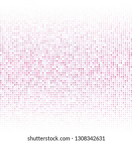 Modern background of dots on white