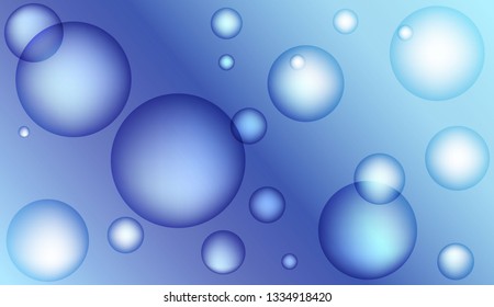 Modern background with drop. For business presentation wallpaper, flyer, cover. Pastel Gradient Color Vector illustration