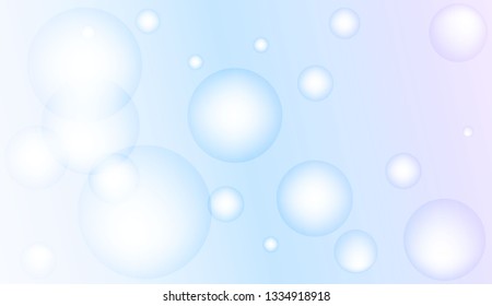 Modern background with drop. For business presentation wallpaper, flyer, cover. Pastel Gradient Color Vector illustration