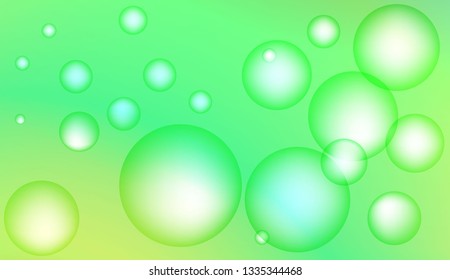 Modern background with drop. For business presentation wallpaper, flyer, cover. Color Vector illustration