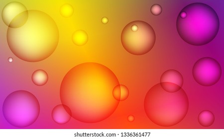 Modern background with drop. For business presentation wallpaper, flyer, cover. Color Vector illustration