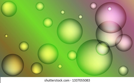 Modern background with drop. For business presentation wallpaper, flyer, cover. Color Vector illustration