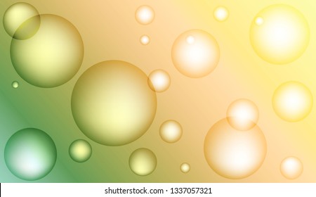 Modern background with drop. For business presentation wallpaper, flyer, cover. Color Vector illustration