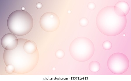 Modern background with drop. For business presentation wallpaper, flyer, cover. Color Vector illustration