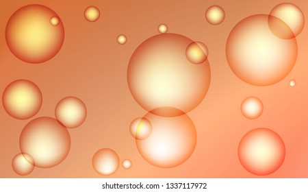 Modern background with drop. For business presentation wallpaper, flyer, cover. Color Vector illustration