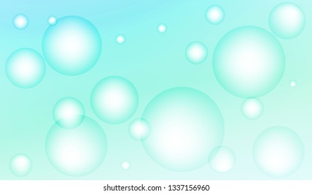 Modern background with drop. For business presentation wallpaper, flyer, cover. Pastel Gradient Color Vector illustration