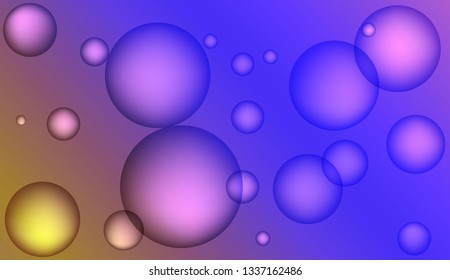 Modern background with drop. For business presentation wallpaper, flyer, cover. Color Vector illustration