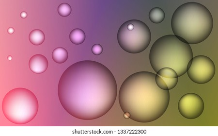Modern background with drop. For business presentation wallpaper, flyer, cover. Color Vector illustration