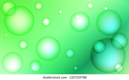Modern background with drop. For business presentation wallpaper, flyer, cover. Pastel Gradient Color Vector illustration