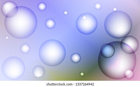 Modern background with drop. For business presentation wallpaper, flyer, cover. Color Vector illustration