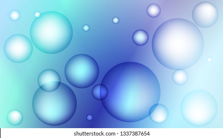 Modern background with drop. For business presentation wallpaper, flyer, cover. Pastel Gradient Color Vector illustration