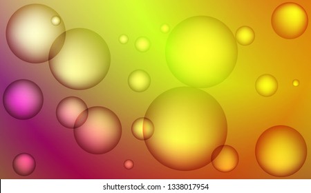 Modern background with drop. For business presentation wallpaper, flyer, cover. Color Vector illustration