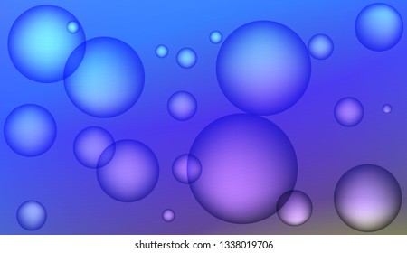 Modern background with drop. For business presentation wallpaper, flyer, cover. Color Vector illustration