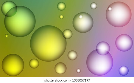 Modern background with drop. For business presentation wallpaper, flyer, cover. Color Vector illustration