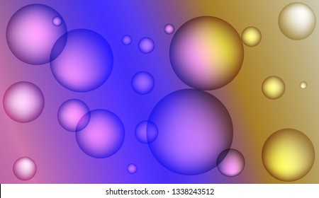 Modern background with drop. For business presentation wallpaper, flyer, cover. Color Vector illustration