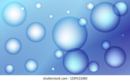 Modern background with drop. For business presentation wallpaper, flyer, cover. Pastel Gradient Color Vector illustration