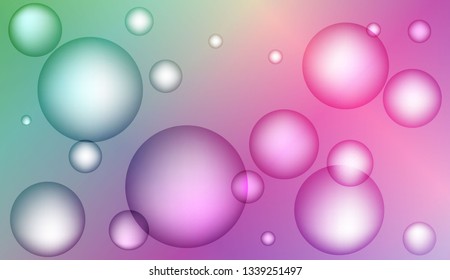 Modern background with drop. For business presentation wallpaper, flyer, cover. Pastel Gradient Color Vector illustration