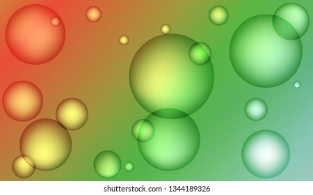 Modern background with drop. For business presentation wallpaper, flyer, cover. Pastel Gradient Color Vector illustration