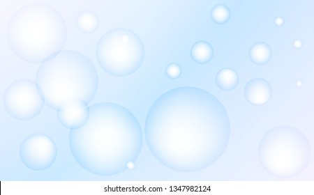 Modern background with drop. For business presentation wallpaper, flyer, cover. Pastel Gradient Color Vector illustration