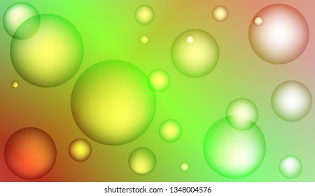 Modern background with drop. For business presentation wallpaper, flyer, cover. Color Vector illustration