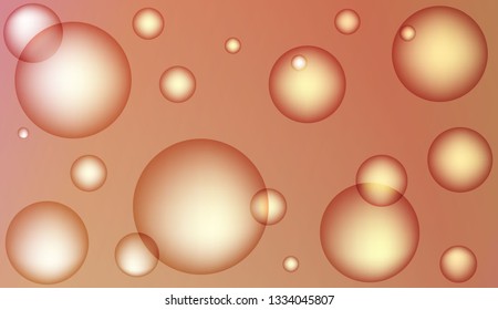 Modern background with drop. For design flyer, banner, landing page. Bright Gradient Color Vector illustration