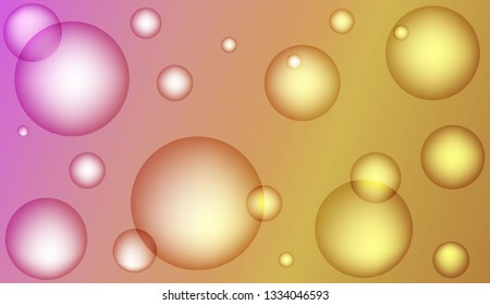 Modern background with drop. For design flyer, banner, landing page. Bright Gradient Color Vector illustration