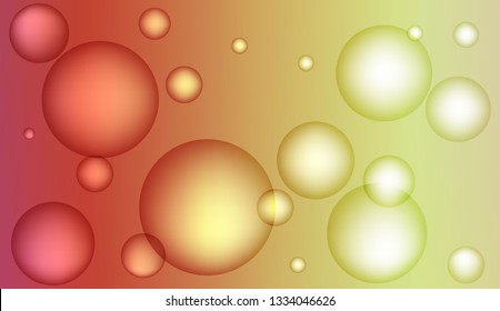 Modern background with drop. For design flyer, banner, landing page. Bright Gradient Color Vector illustration