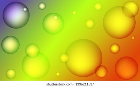 Modern background with drop. For design flyer, banner, landing page. Color Vector illustration