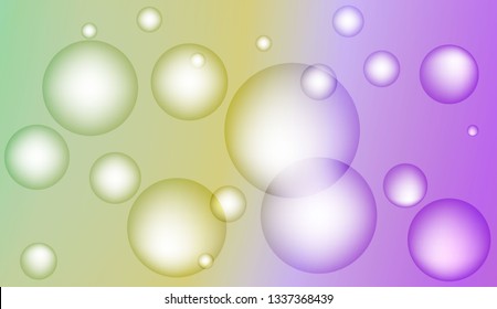 Modern background with drop. For design flyer, banner, landing page. Bright Gradient Color Vector illustration