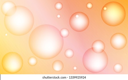 Modern background with drop. For design flyer, banner, landing page. Bright Gradient Color Vector illustration