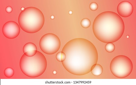 Modern background with drop. For design flyer, banner, landing page. Color Vector illustration