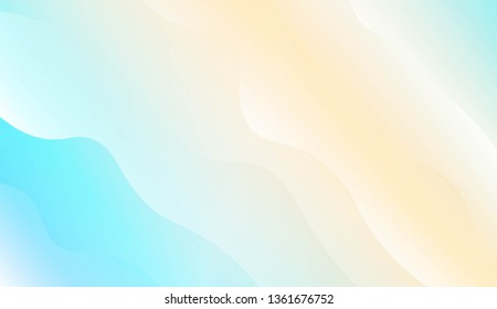 Modern Background With Dynamic Effect. For Futuristic Ad, Booklets. Vector Illustration with Color Gradient