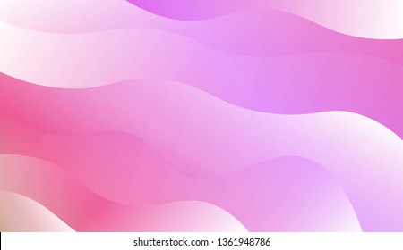 Modern Background With Dynamic Effect. For Futuristic Ad, Booklets. Vector Illustration with Color Gradient