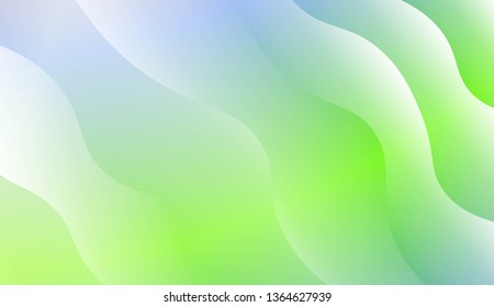 Modern Background With Dynamic Effect. For Futuristic Ad, Booklets. Vector Illustration with Color Gradient