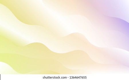 Modern Background With Dynamic Effect. For Futuristic Ad, Booklets. Vector Illustration with Color Gradient