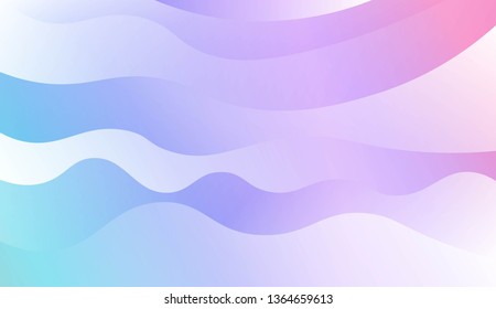Modern Background With Dynamic Effect. For Futuristic Ad, Booklets. Vector Illustration with Color Gradient