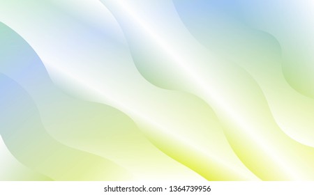 Modern Background With Dynamic Effect. For Futuristic Ad, Booklets. Vector Illustration with Color Gradient